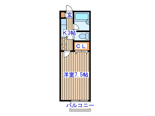 フォ－チュンヒルズⅡの物件間取画像